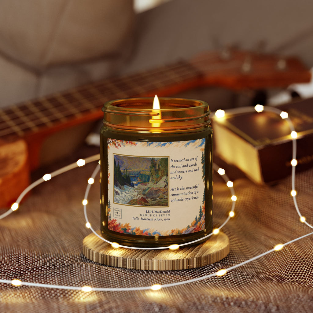 Quotable Candle - J.E.H. MacDonald, Falls, Montreal River