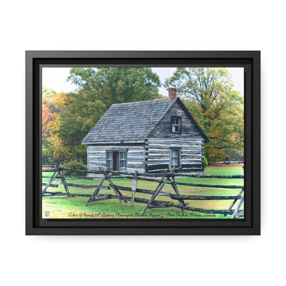 Mother Barnes' Cabin Canvas Print (Colour)