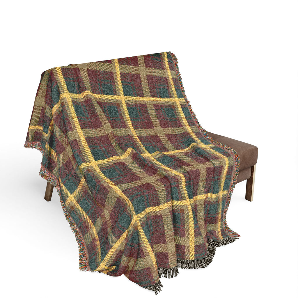 Maple Leaf Tartan - Woven Blanket