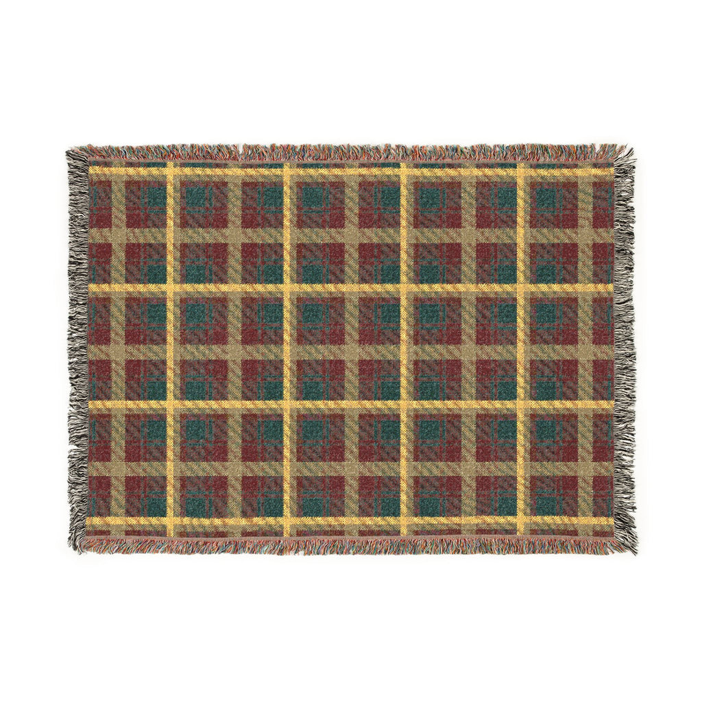 Maple Leaf Tartan - Woven Blanket