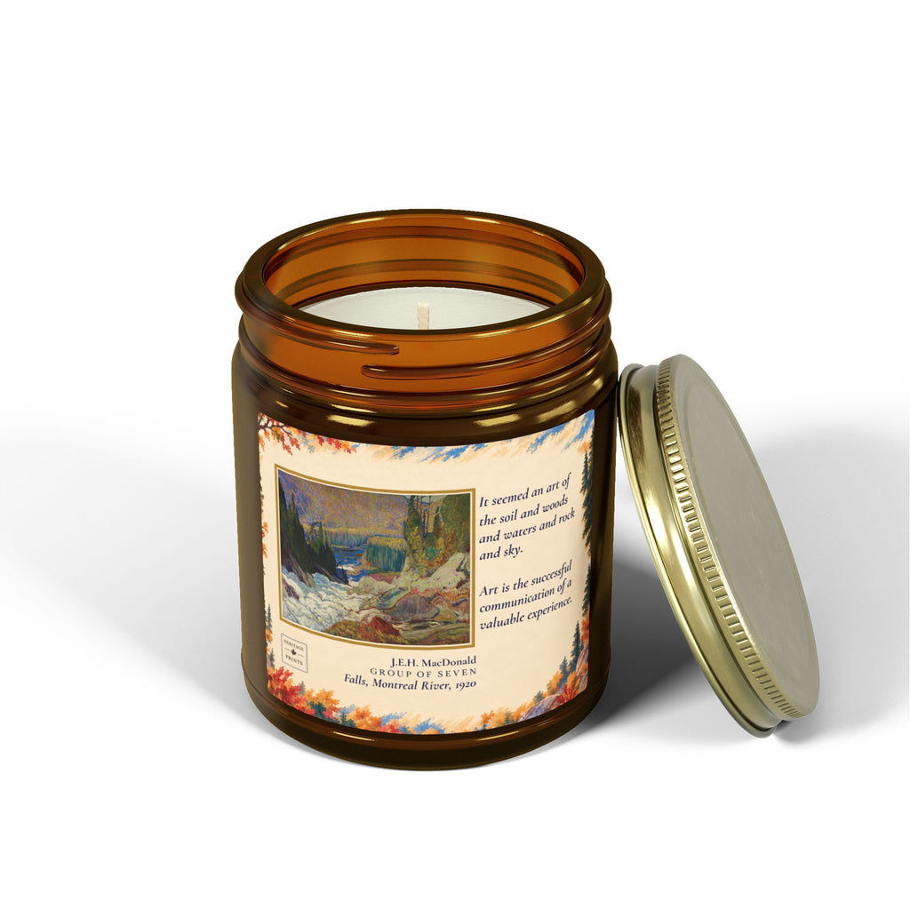 Quotable Candle - J.E.H. MacDonald, Falls, Montreal River