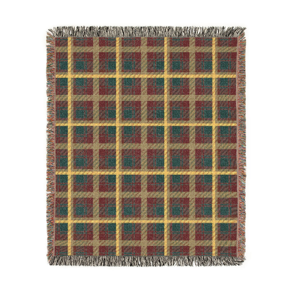 Maple Leaf Tartan - Woven Blanket